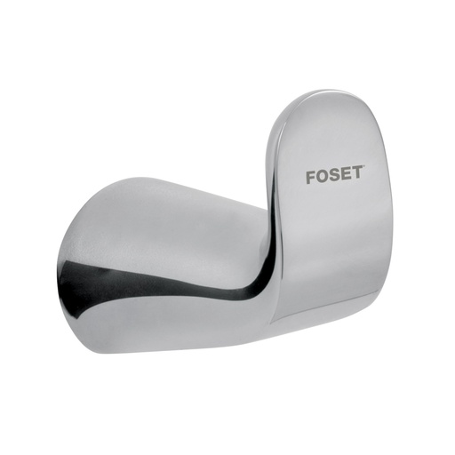 [45204] Gancho sencillo de latón acabado cromo para toalla, RIVIERA RIA-73