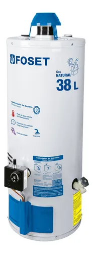[45243] Calentador de depósito, 38L, 1 servicio, gas natural, FOSET CALE-38D-N