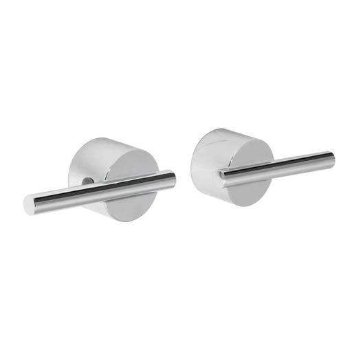 [45254] Juego manerales mezcladora de pared, lavabo, cromo, ELEMENT ELMM-07