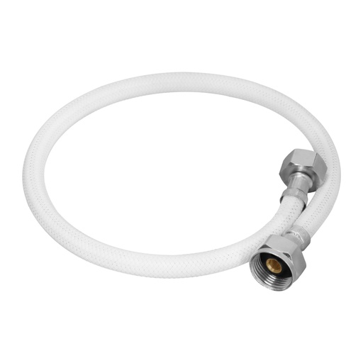 [45315] Manguera p/WC, vinilo blanco, 1/2' x 7/8', 60 cm FWC-60B