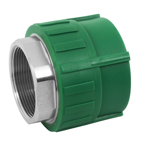 [45455] Adaptador PPR 2' hembra con inserto metálico, FOSET CV-606