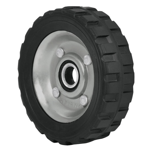 [45478] Rueda de hule sólido imponchable 5', un balero, PRETUL RD-51