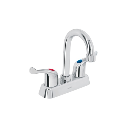 [45513] Mezcladora 4' lavabo, ABS, cuello bar, palanca, BASIC MP-060P