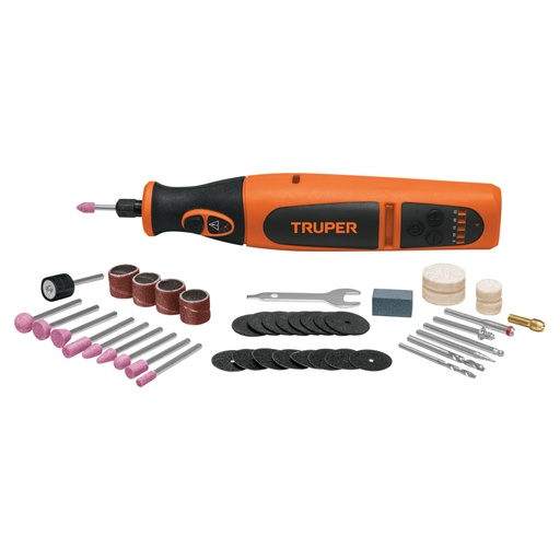 [102271] Herramienta rotativa inalámbrica 7.2V, TRUPER PRO MOTO-AI