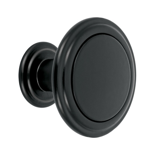 [45652] Perilla estilo 'Moderno' acabado negro, HERMEX PER-076