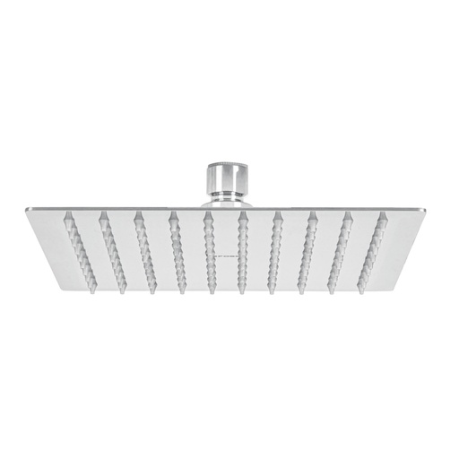 [45779] Regadera plato cuadrado 8' sin brazo, cromo, FOSET RIVIERA R-308S