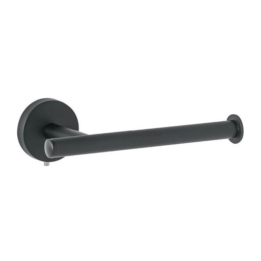 [45960] Portarrollo metálico acabado negro, FOSET TÚBIG TBA-72M