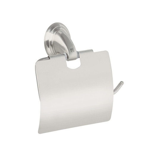 [45982] Portarrollo con cubierta, níquel satín, FOSET AQUA AQA-82N