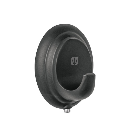 [45987] Gancho sencillo para toallas, negro, FOSET AQUA AQA-83M