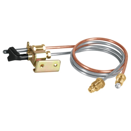 [46146] Termopar con piloto, tubo de aluminio, 60 cm, FOSET TEPAR-60A