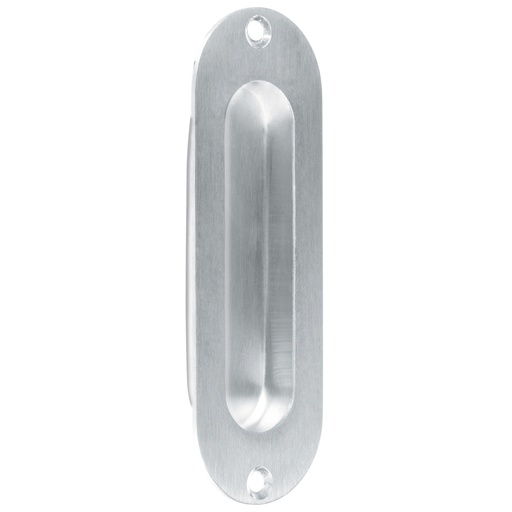 [46239] Jaladera de embutir ovalada acabado cromo mate, HERMEX JALE-32