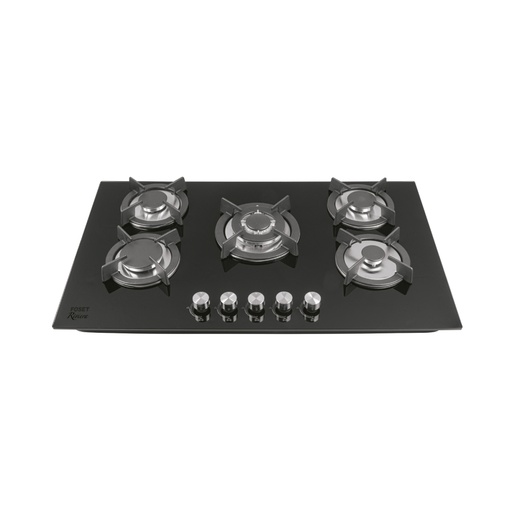 [46248] Parrilla gas empotrar 87 cm, 5 quemadores, vidrio, RIVIERA PAE-905GV