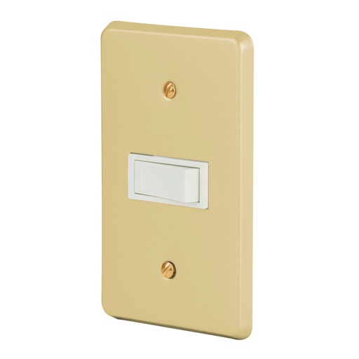 [46386] Placa armada con interruptor sencillo, línea Económica PA-APSE-E