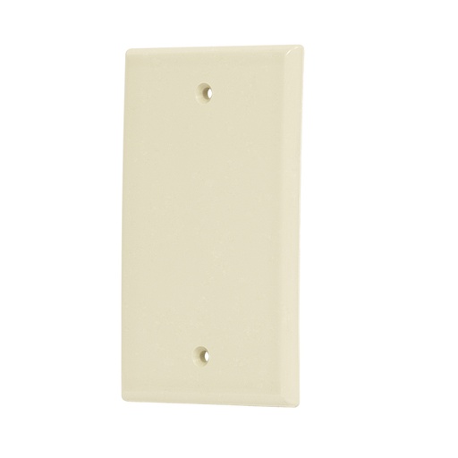 [46400] Placa de ABS ciega, Standard, marfil, Volteck PPCI-S