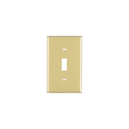 [46417] Placa para interruptor vertical, de aluminio, línea Standard PAAP-S