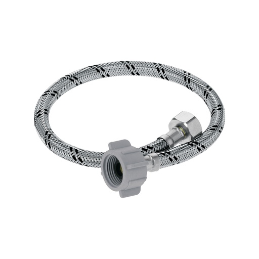 [46422] Manguera p/WC, acero inox, 1/2'x7/8', 50 cm, plástico/latón FWC-P50X