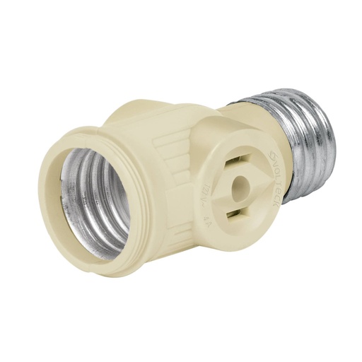 [46514] Portalámpara de baquelita, con doble contacto, VOLTECK POBA-13