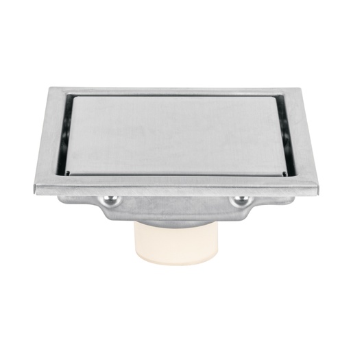 [46543] Resumidero reversible de 4', anti olores, acero inox, AQUA RS-703