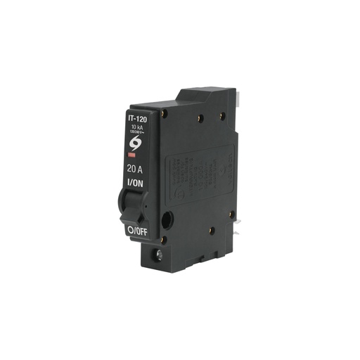 [46701] Interruptor de 1 polo 20 A, enchufable en blíster, VOLTECK IT-120