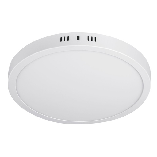 [46717] Luminario LED plafón 24W 6500K, redondo, blanco, VOLTECK PLA-209L