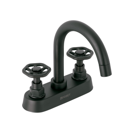 [46755] Mezcladora p/lavabo,bar,manerales redondos,negro mate, TÚBIG TBM-61M