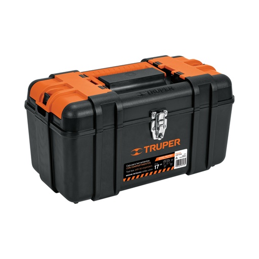 [102434] Caja para herramienta 17' compartimentos y broches metálicos CHP-17XC