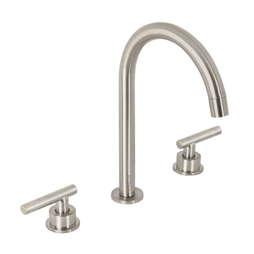 [46757] Mezcladora p/lavabo,taladros separados,palanca, satín, TÚBIG TBM-92N