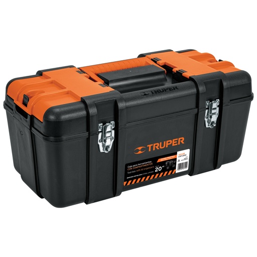 [102435] Caja para herramienta 20' compartimentos y broches metálicos CHP-20XC