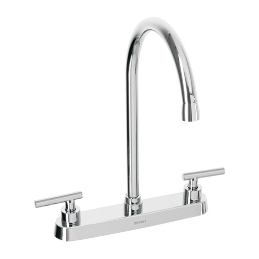 [46771] Mezcladora para fregadero, manerales palanca, cromo, TÚBIG TBF-82