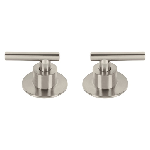 [46876] Juego de 2 manerales para regadera, palanca, satín, TÚBIG TBMR-62N