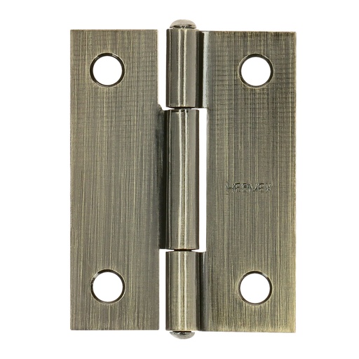 [46911] Bisagra rectangular 2' latón antiguo, HERMEX BR-202