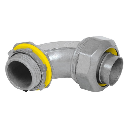 [46935] Conector curvo de 1' para tubo liquid tight, VOLTECK CLQ-1C
