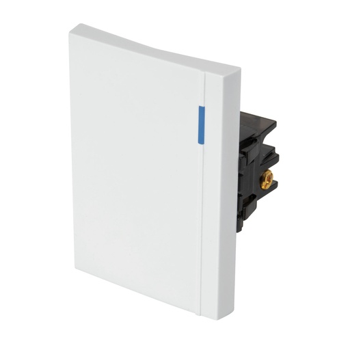 [47047] Interruptor sencillo 3 módulos, línea Española, color blanco APSE3-EB