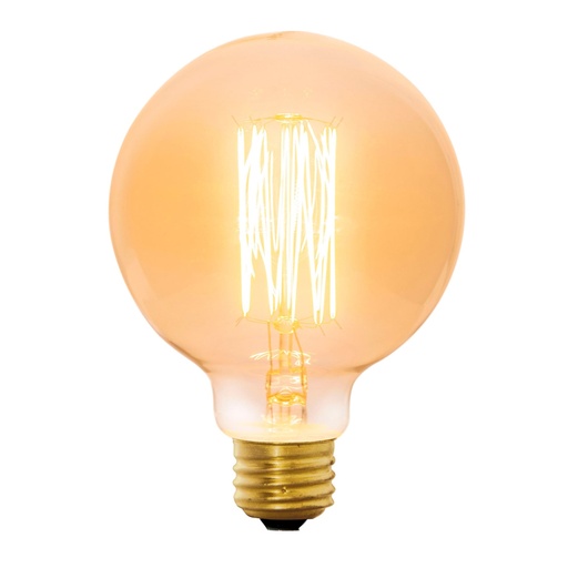 [47105] Lámpara incandescente vintage 40 W tipo globo, VOLTECK FIV-40G