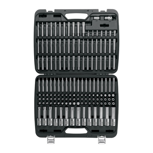 [102520] Juego de puntas y dados con punta para mecánica, 150 piezas PUN-150