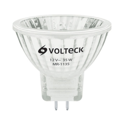 [47252] Lámpara de halógeno 35 W tipo MR11 en caja, Volteck MR-1135