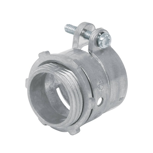 [47342] Conector recto 1' para tubo flexible metálico, VOLTECK CTF-1R