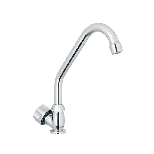 [47379] Llave individual fregadero,ABS,cuello corto,hexagonal, BASIC FP-312