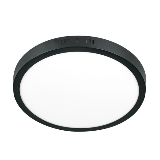 [47398] Luminario LED plafón 24W 6500K, redondo, negro, VOLTECK PLA-229L