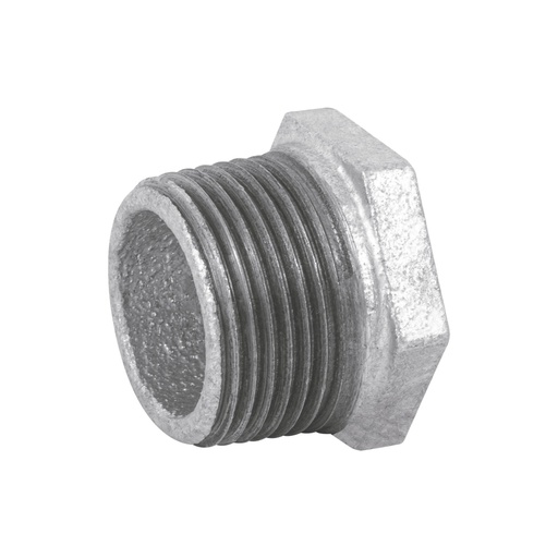 [47504] Reducción bushing acero galvanizado 1'x1/2', FOSET CG-232