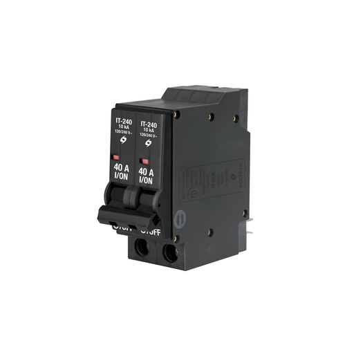 [47511] Interruptor de 2 polos 40 A, enchufable en blíster, VOLTECK IT-240