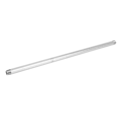 [47523] Niple de acero galvanizado 1/2' x 24', FOSET CG-408