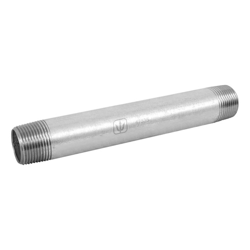 [47535] Niple de acero galvanizado 1' x 8', FOSET CG-420