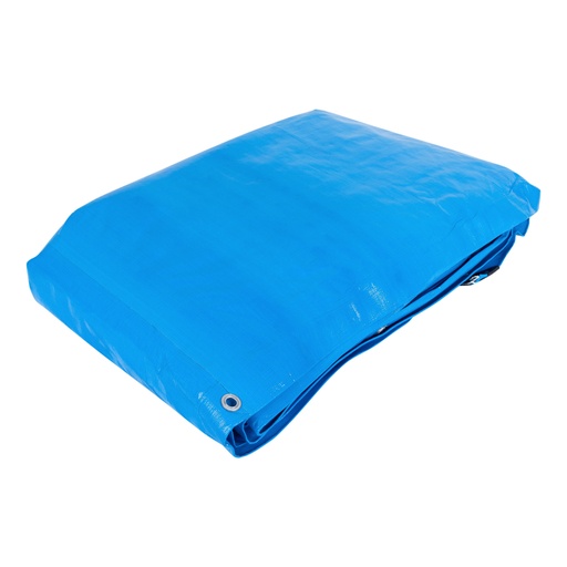 [102576] Lona de polietileno reforzada 7x10 m, azul, 180g/m2, TRUPER LT-710Z