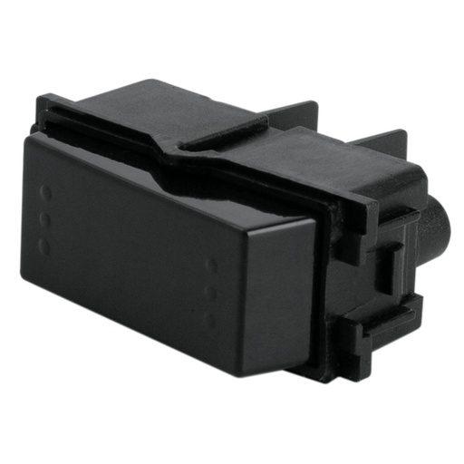 [47608] Interruptor de 3 vías, línea Italiana, color negro, VOLTECK APSE-EIN