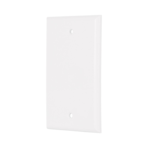 [47724] Placa de ABS ciega, Standard, blanco, Volteck PPCI-SB