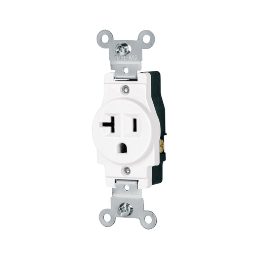 [47730] Contacto sencillo, 2 polos 3 hilos, 20 A, Standard, blanco COSE-MSB