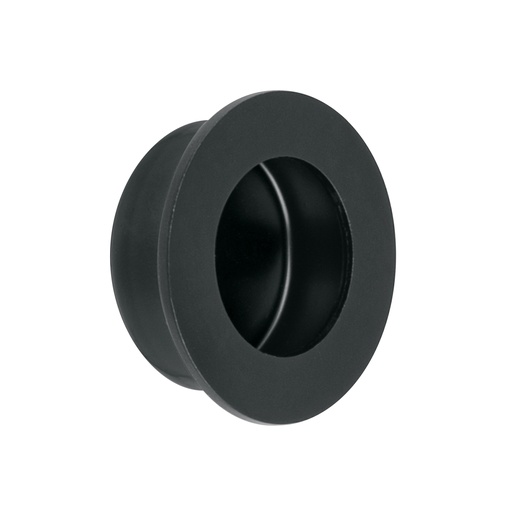 [47801] Jaladera de embutir circular No. 2 acabado negro JALED-62