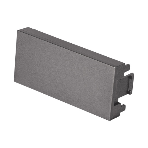 [47832] Tapón ciego acero inox de 1 módulo, línea Lisboa, VOLTECK TA-LA