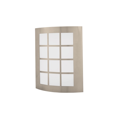 [48011] Arbotante LED exterior 15 W 3000K, 18x22 cm, VOLTECK ARB-003L